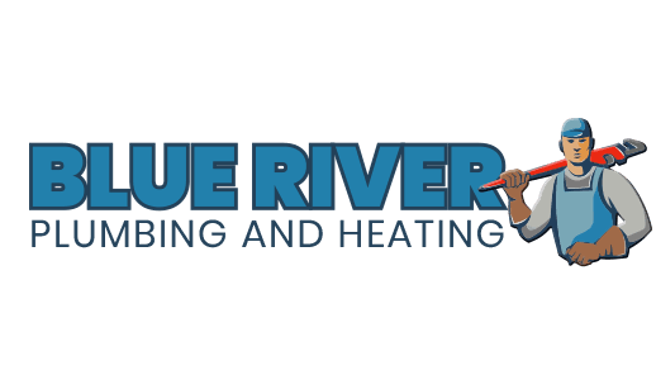 blue river plumbing and heating logo