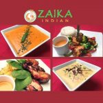 zaika indian menu items