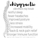 chiropractic side effect graphic
